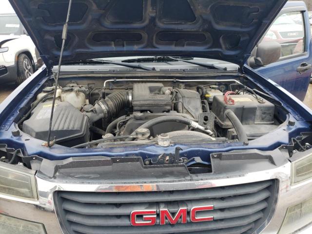 1GTDS196258269537 - 2005 GMC CANYON BLUE photo 11