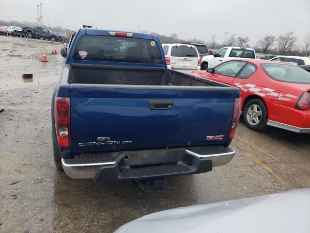 1GTDS196258269537 - 2005 GMC CANYON BLUE photo 6