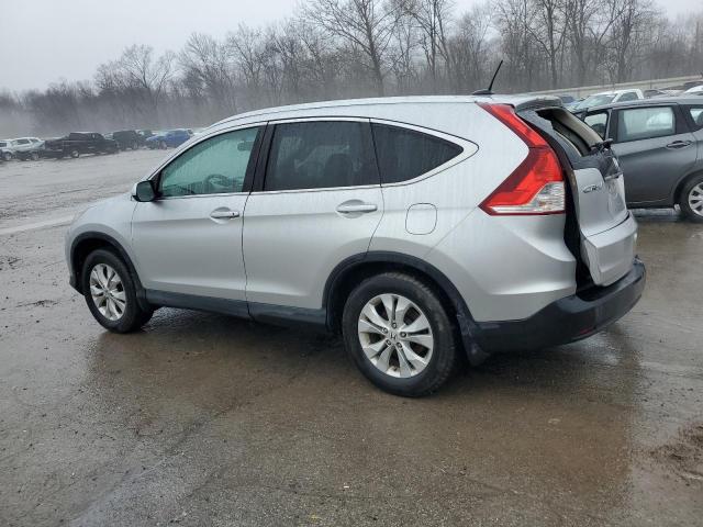 2HKRM4H71DH623009 - 2013 HONDA CR-V EXL SILVER photo 2