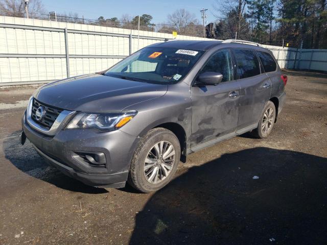 5N1DR2MM5JC676729 - 2018 NISSAN PATHFINDER S GRAY photo 1