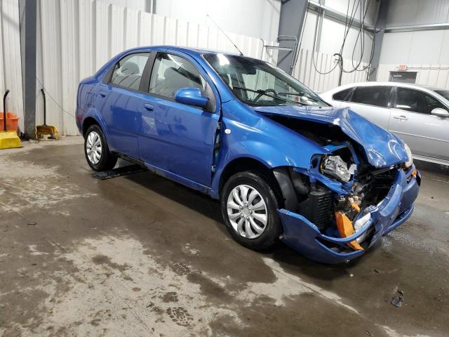 KL1TD56606B639395 - 2006 CHEVROLET AVEO BASE Mavi foto 4