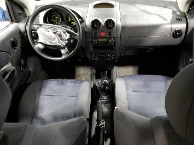 KL1TD56606B639395 - 2006 CHEVROLET AVEO BASE Mavi foto 8