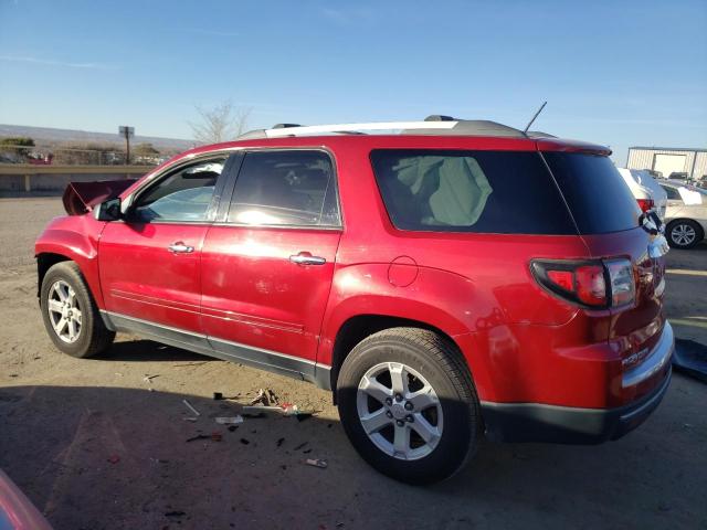 1GKKVPKD9EJ172374 - 2014 GMC ACADIA SLE RED photo 2