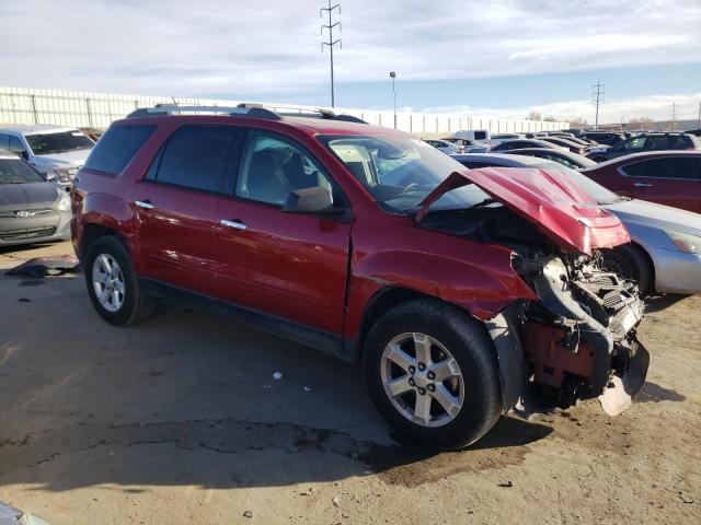 1GKKVPKD9EJ172374 - 2014 GMC ACADIA SLE RED photo 4