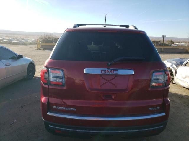 1GKKVPKD9EJ172374 - 2014 GMC ACADIA SLE RED photo 6