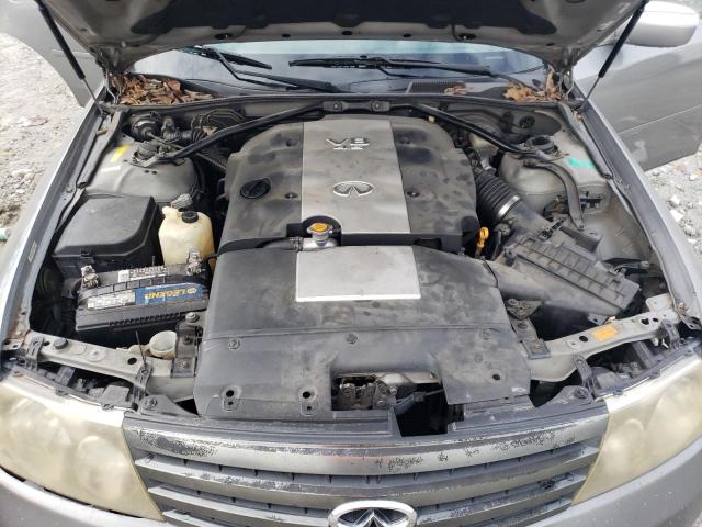 JNKAY41E33M001105 - 2003 INFINITI M45 GRAY photo 11