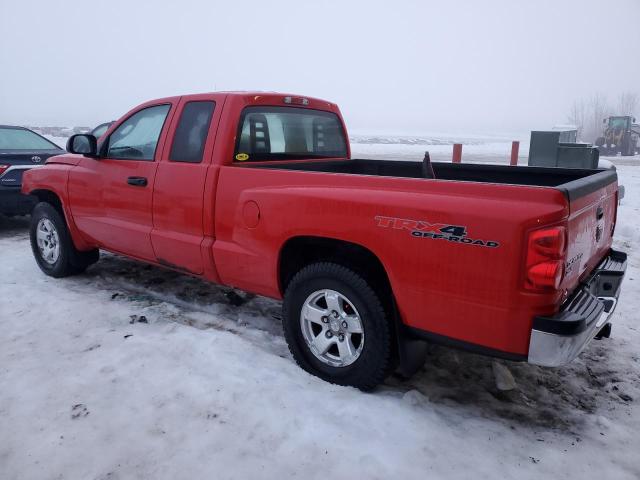 1D7HW42J26S545845 - 2006 DODGE DAKOTA SLT RED photo 2