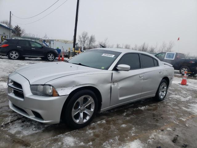 2C3CDXHG8CH215724 - 2012 DODGE CHARGER SXT SILVER photo 1