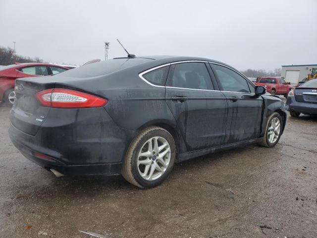 3FA6P0HD3ER130350 - 2014 FORD FUSION SE BLACK photo 3