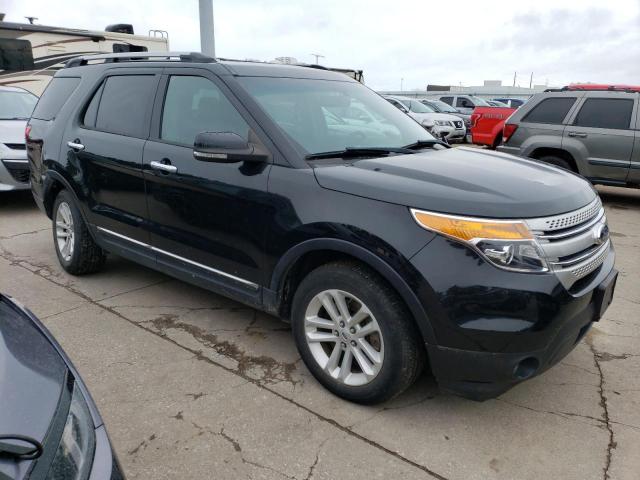 1FM5K8D81EGA37633 - 2014 FORD EXPLORER XLT BLACK photo 4