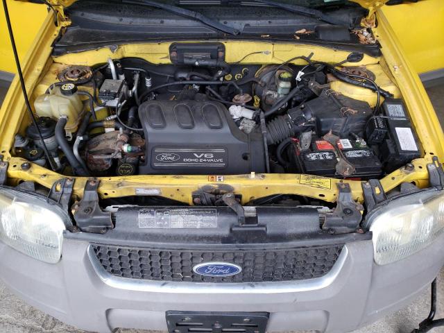 1FMYU04162KC31319 - 2002 FORD ESCAPE XLT YELLOW photo 12