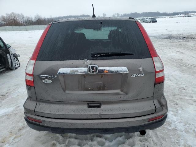 5J6RE4H56AL072766 - 2010 HONDA CR-V EX BROWN photo 6