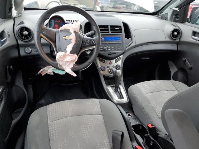 1G1JA6SH2E4130765 - 2014 CHEVROLET SONIC LS ვერცხლისფერი ფოტო 8
