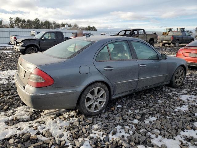 WDBUF87X88B356745 - 2008 MERCEDES-BENZ E 350 4MATIC BLUE photo 3