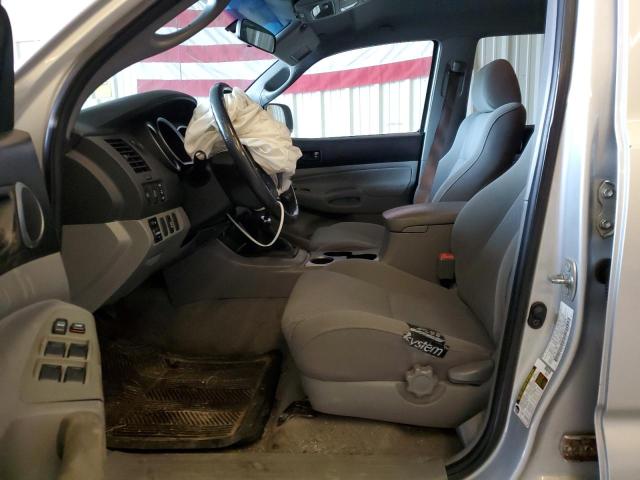 5TELU42N98Z577753 - 2008 TOYOTA TACOMA DOUBLE CAB 银色 照片 7