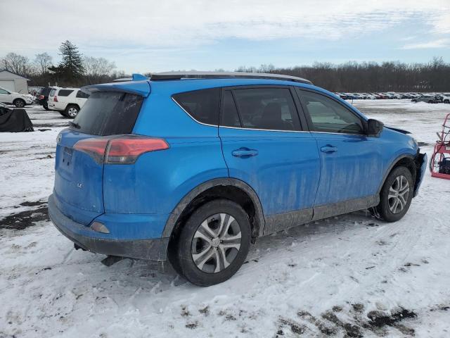 JTMZFREV0JJ724104 - 2018 TOYOTA RAV4 LE BLUE photo 3