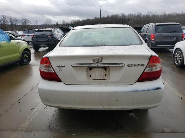 4T1BE32K03U225571 - 2003 TOYOTA CAMRY LE WHITE photo 6