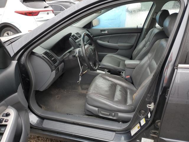 1HGCM66564A100063 - 2004 HONDA ACCORD EX GRAY photo 7