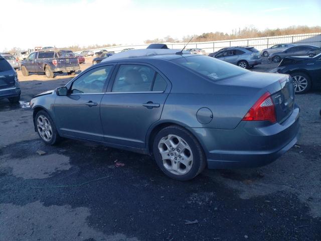 3FAHP0HA3BR265953 - 2011 FORD FUSION SE TEAL photo 2