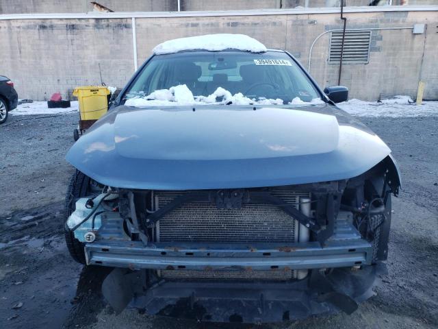 3FAHP0HA3BR265953 - 2011 FORD FUSION SE TEAL photo 5