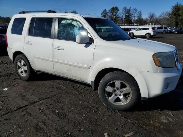 5FNYF4H51BB070510 - 2011 HONDA PILOT EXL WHITE photo 4