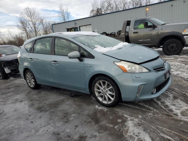 JTDZN3EU4E3316254 - 2014 TOYOTA PRIUS V BLUE photo 4