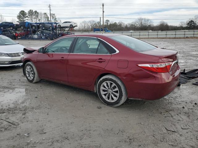 4T1BF1FK3GU607658 - 2016 TOYOTA CAMRY LE BURGUNDY photo 2