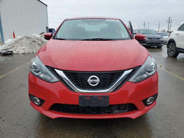 3N1AB7APXKY358673 - 2019 NISSAN SENTRA S RED photo 5