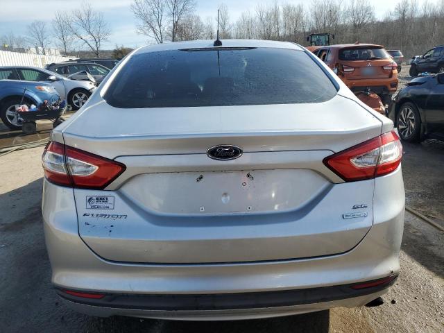 3FA6P0HRXDR113572 - 2013 FORD FUSION SE SILVER photo 6