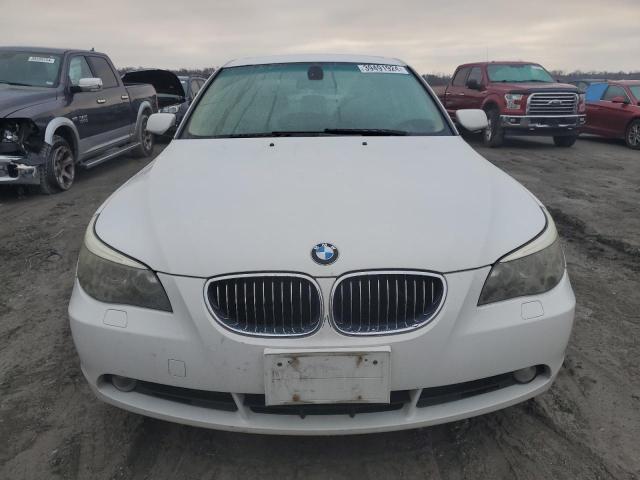 WBANE53597CW62144 - 2007 BMW 525 I WHITE photo 5