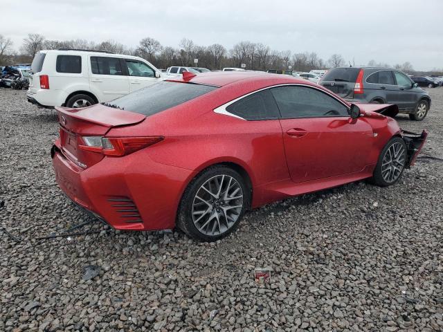 JTHSE5BCXF5002525 - 2015 LEXUS RC 350 RED photo 3