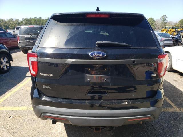 1FM5K8AR5GGB36780 - 2016 FORD EXPLORER POLICE INTERCEPTOR BLACK photo 6