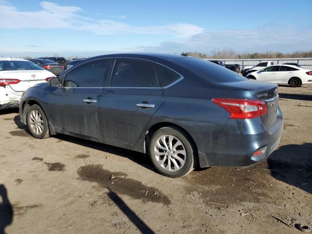 3N1AB7AP7HY223157 - 2017 NISSAN SENTRA S BLUE photo 2