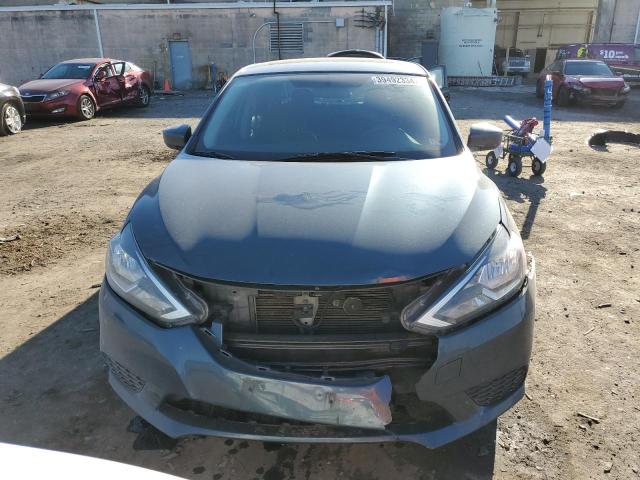 3N1AB7AP7HY223157 - 2017 NISSAN SENTRA S BLUE photo 5