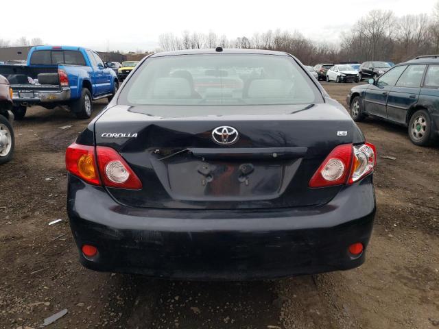 JTDBL40EX99031283 - 2009 TOYOTA COROLLA BASE BLACK photo 6