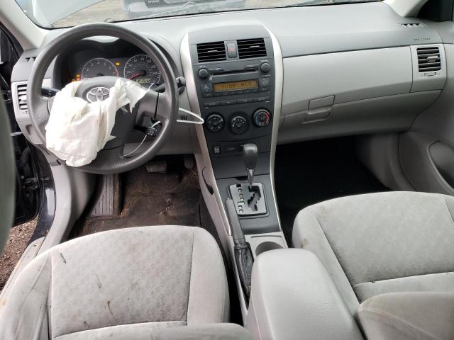 JTDBL40EX99031283 - 2009 TOYOTA COROLLA BASE BLACK photo 8