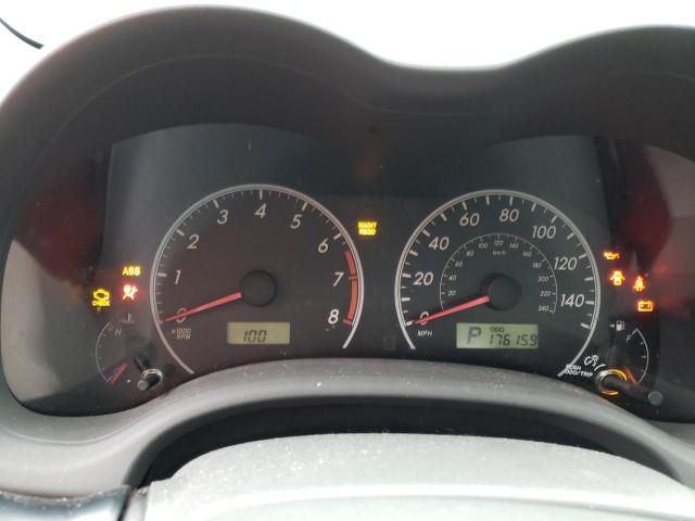 JTDBL40EX99031283 - 2009 TOYOTA COROLLA BASE BLACK photo 9