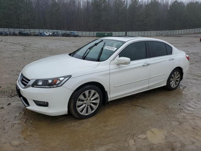 1HGCR3F83FA007367 - 2015 HONDA ACCORD EXL WHITE photo 1