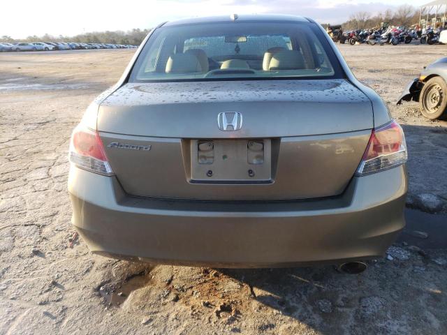 1HGCP26828A013809 - 2008 HONDA ACCORD EXL GOLD photo 6