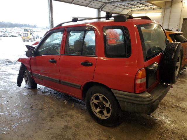 2CNBJ13C3Y6925730 - 2000 CHEVROLET TRACKER RED photo 2