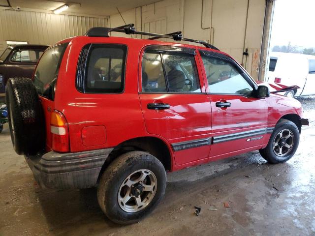 2CNBJ13C3Y6925730 - 2000 CHEVROLET TRACKER RED photo 3