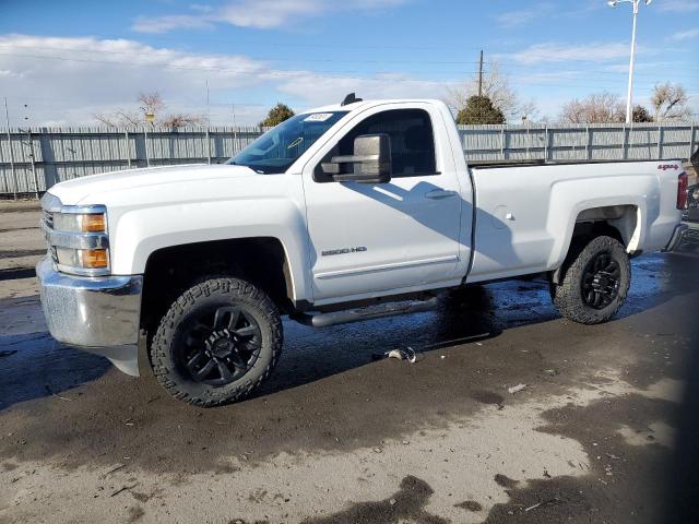 1GC0KVEG7FZ506135 - 2015 CHEVROLET SILVERADO K2500 HEAVY DUTY LT WHITE photo 1