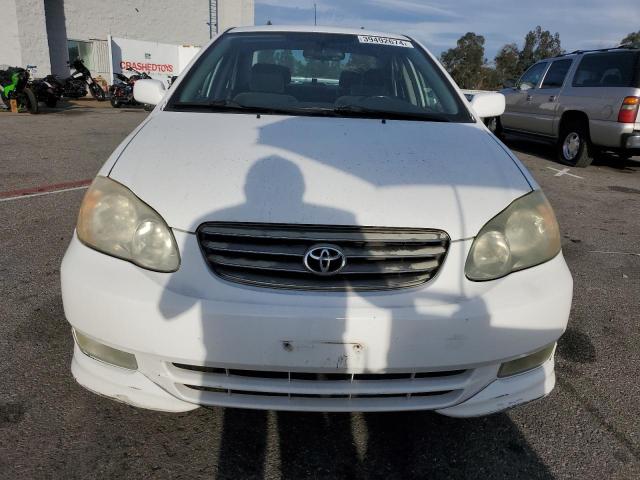 1NXBR32E23Z065787 - 2003 TOYOTA COROLLA CE WHITE photo 5