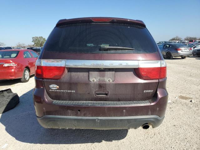 1C4RDHDG3CC251969 - 2012 DODGE DURANGO CREW BURGUNDY photo 6