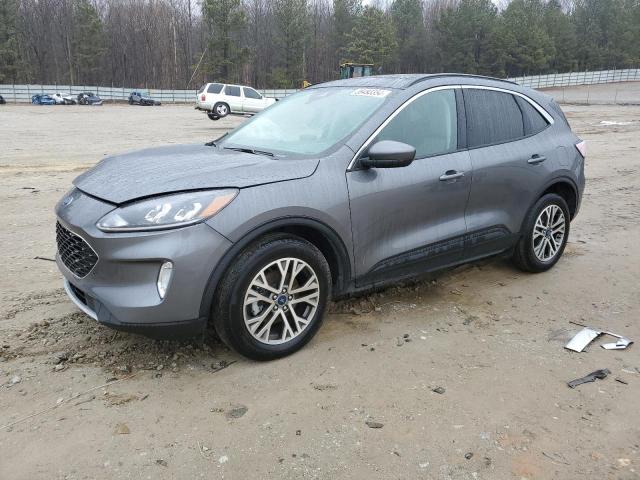 1FMCU9H65MUA28143 - 2021 FORD ESCAPE SEL GRAY photo 1