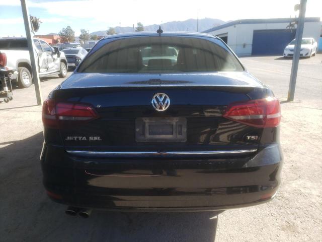 3VWL17AJ8HM400050 - 2017 VOLKSWAGEN JETTA SEL BLACK photo 6