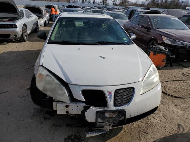 1G2ZH558764183351 - 2006 PONTIAC G6 GT WHITE photo 5