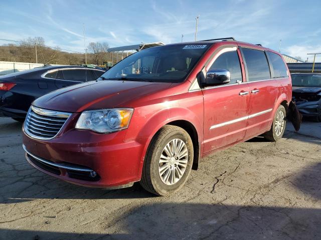 2C4RC1CG0GR247306 - 2016 CHRYSLER TOWN & COU TOURING L MAROON photo 1