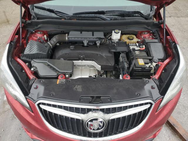 LRBFXBSA1KD005712 - 2019 BUICK ENVISION PREFERRED Bordo foto 11