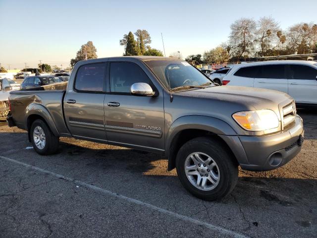 5TBET34136S514571 - 2006 TOYOTA TUNDRA DOUBLE CAB SR5 GRAY photo 4